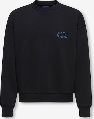 Only & Sons Junior Sweatshirt 'OSJCERES' in Black: front