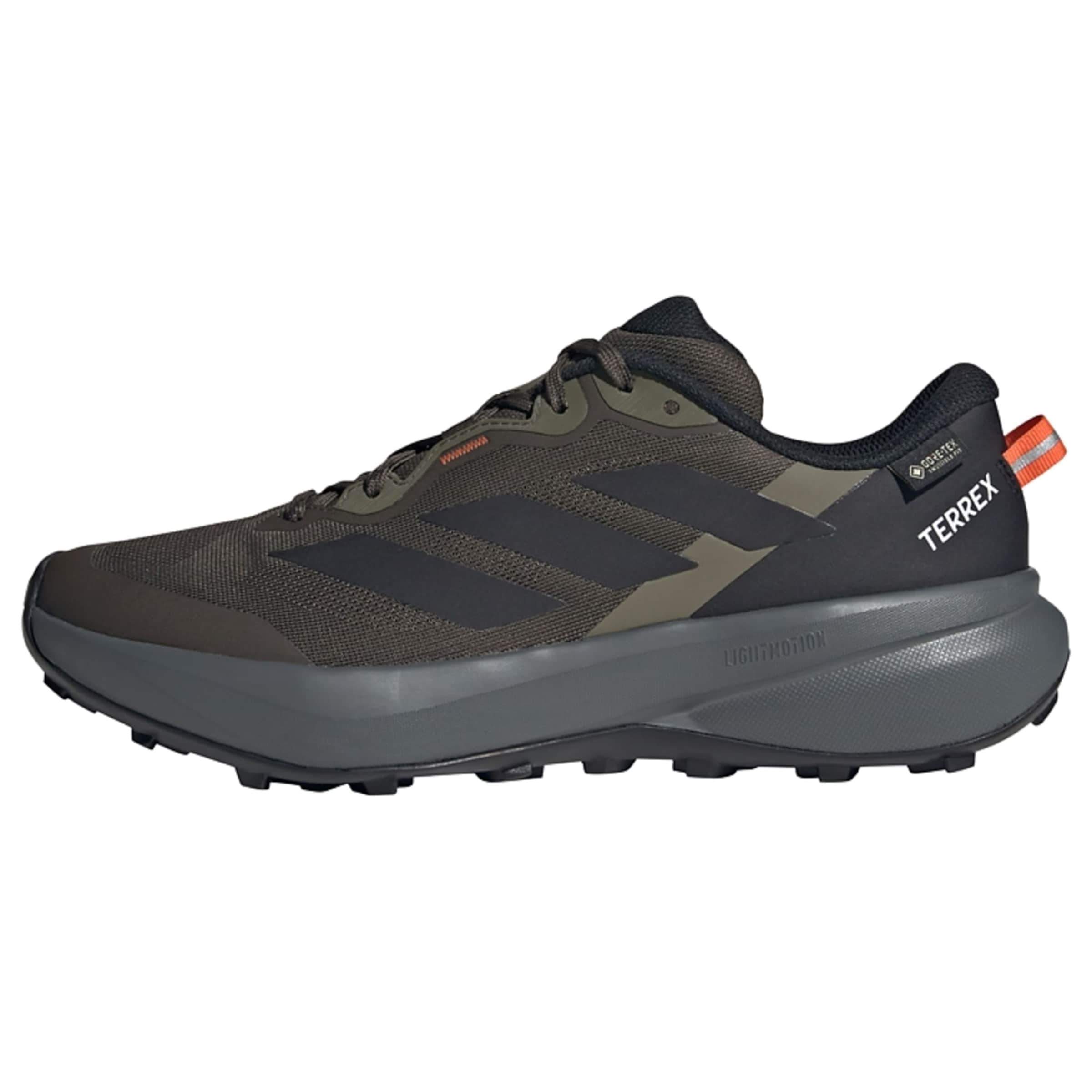 ADIDAS TERREX Lage schoen 'Tracefinder Plus' in 38,5-39 in de kleur Kaki / Olijfgroen / Zwart, Productweergave