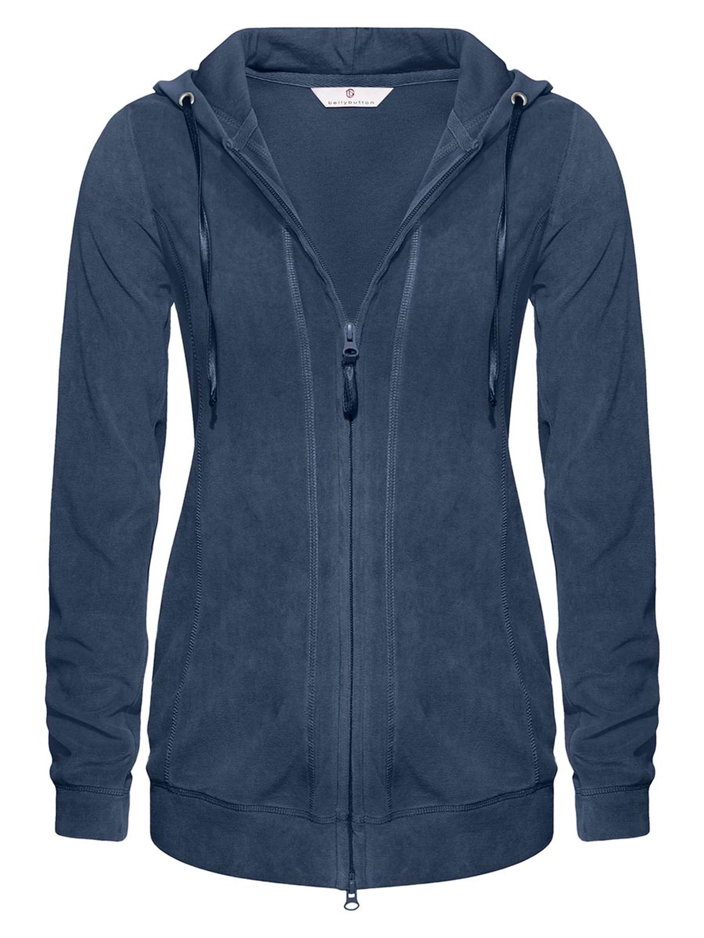 BELLYBUTTON Sweatjacke‌‌‌‌‌ in Blau: Vorderseite