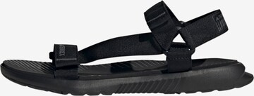 ADIDAS TERREX Hiking Sandals in Black: front