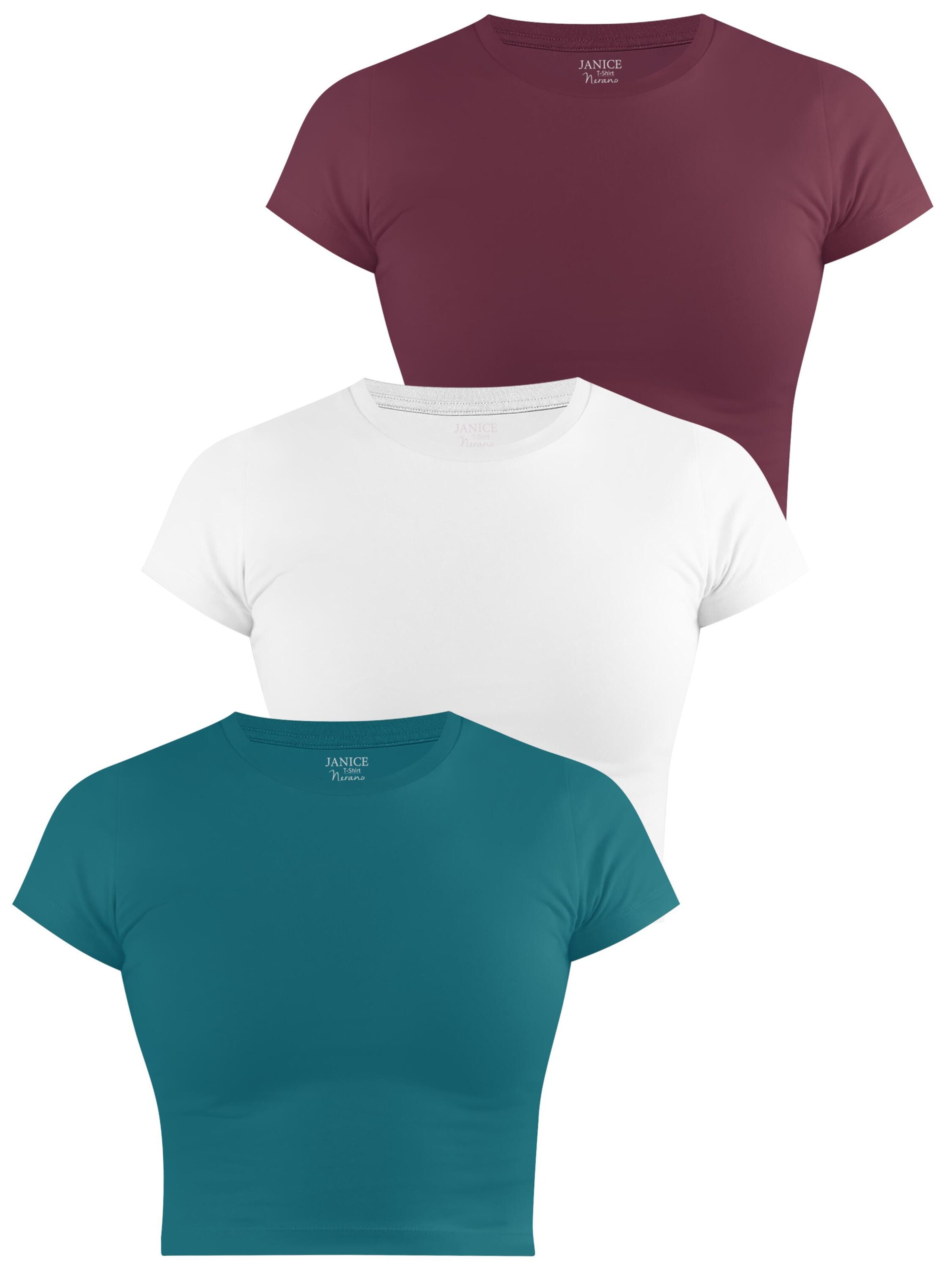 Janice Shirt 'Nerano' in Gemengde kleuren: voorkant