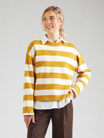 VERO MODA Neulepaita 'VMSilje' värissä keltainen: etupuoli