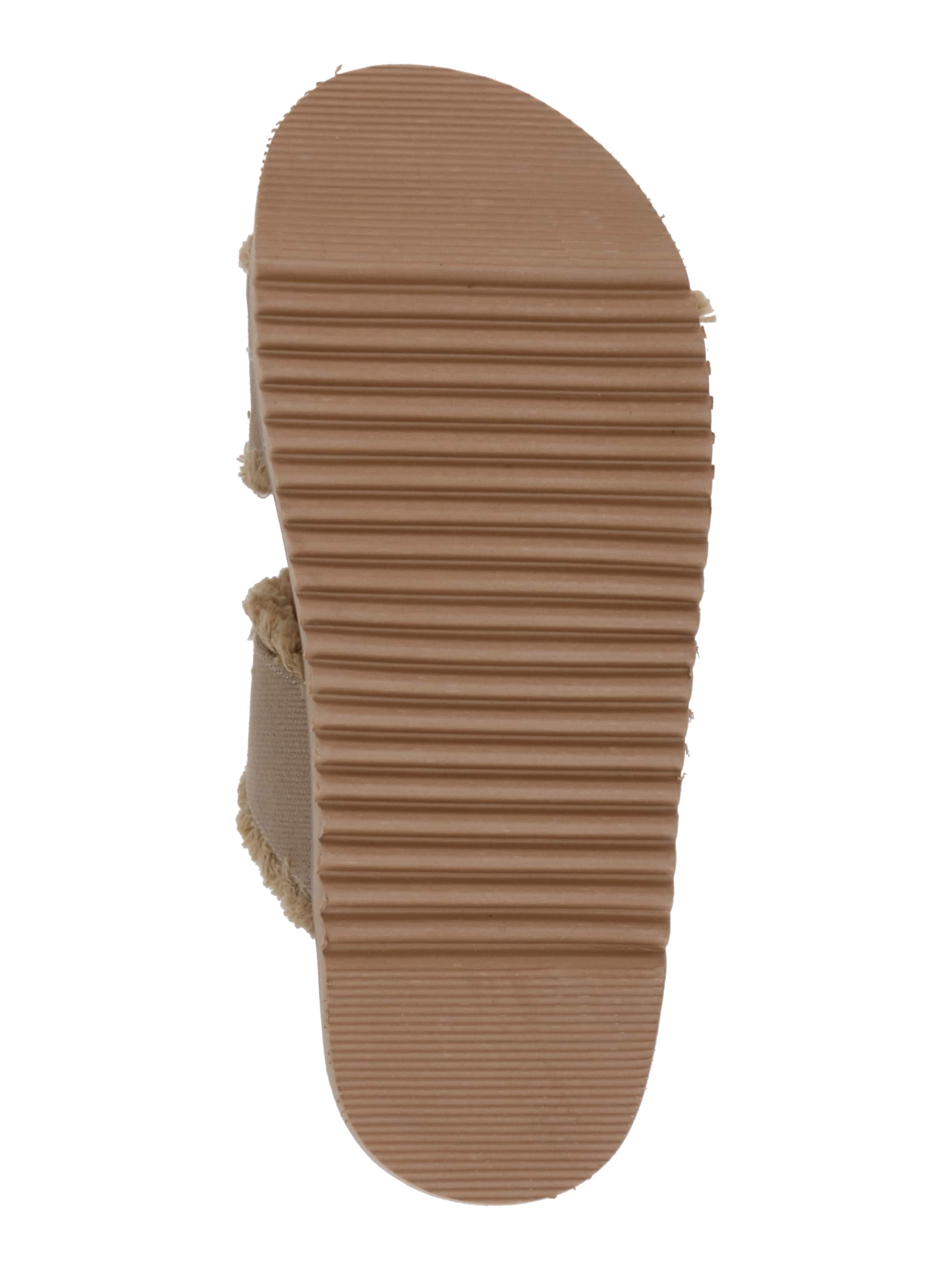 ABOUT YOU Pantolette 'Jasmina' i brun