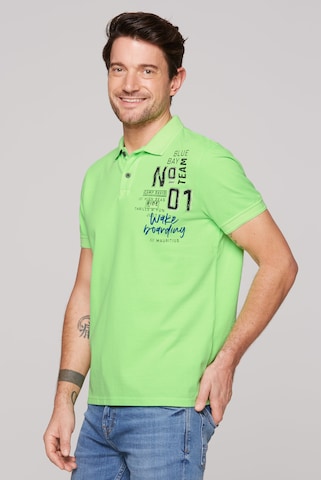 CAMP DAVID - Camisa em verde: frente