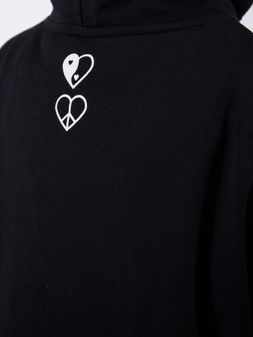 Dr. Denim Sweatshirt 'Damien Hoodie' in Black