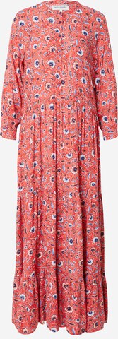 Lollys Laundry Košilové šaty 'Nee' – červená: přední strana
