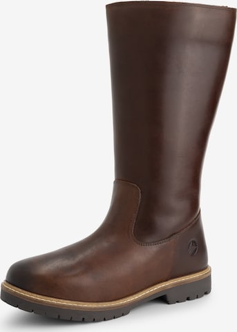Travelin Boots 'Vinstra' in Brown: front