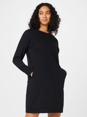 Ragwear Plus Kleid 'MENITA' in Schwarz: predná strana