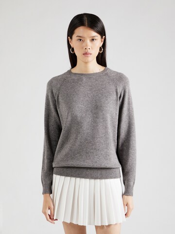 Pull-over 'ONLLESLY KINGS' ONLY en gris : devant