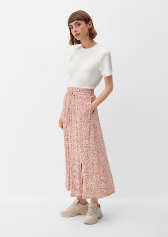 s.Oliver Skirt in Orange