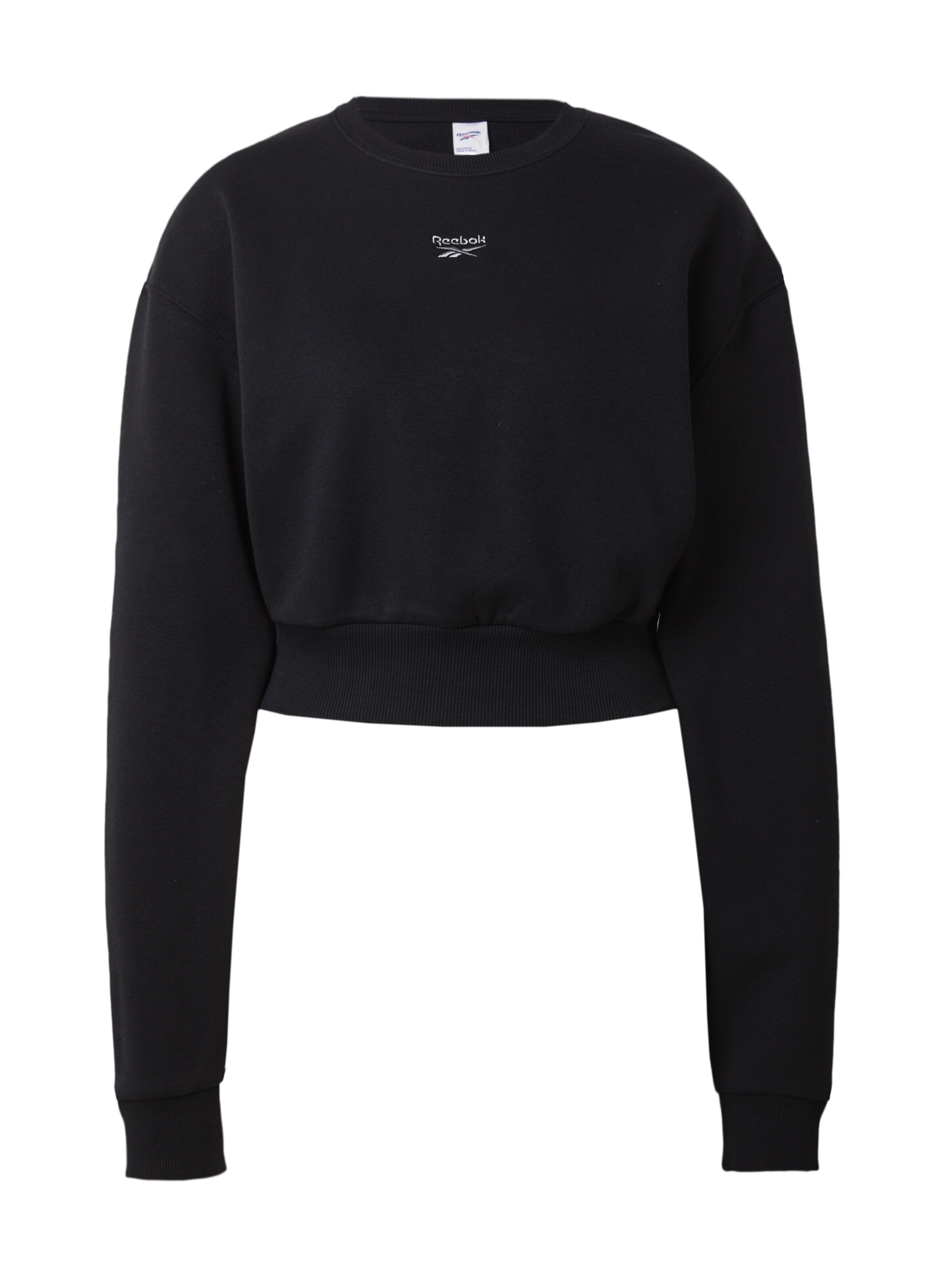 Reebok Sports sweatshirt in Black: front