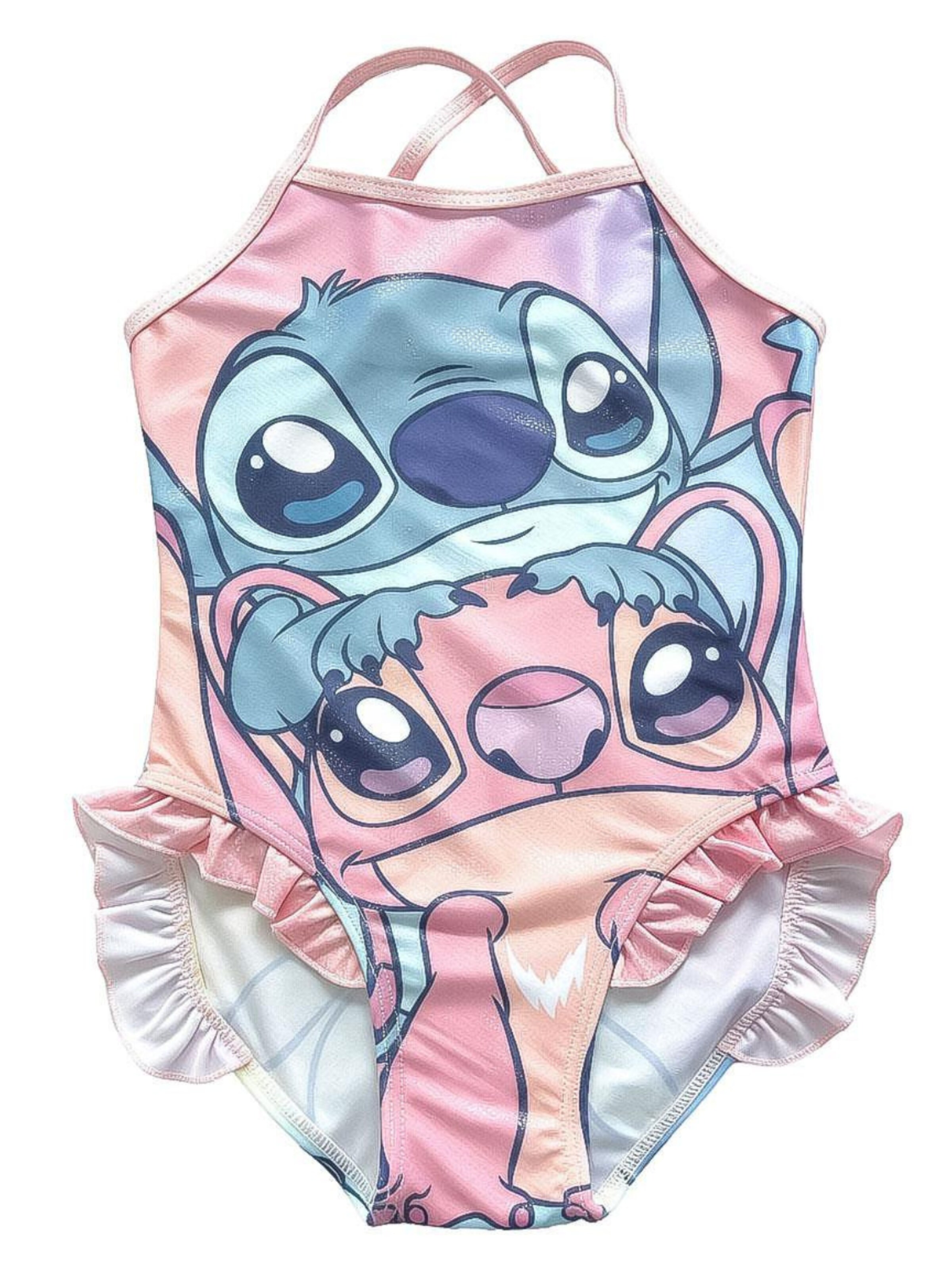 Cerdá Swimsuit 'Disney Stitch and Angel Swimsuit – Multicolor' in Mixed colours: front