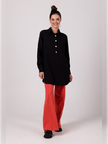 BeWear - Vestido camisero en negro