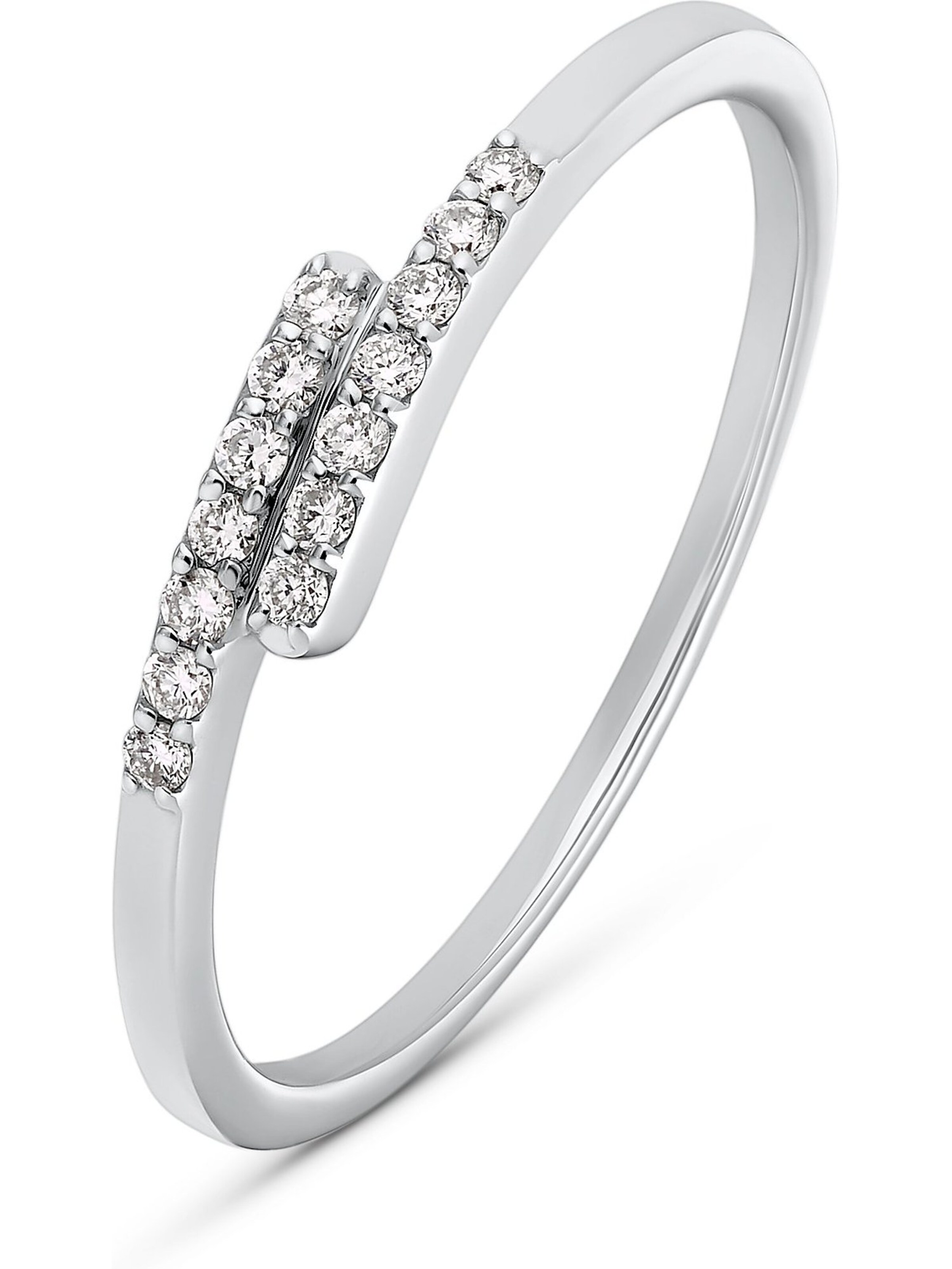 CHRIST Ring in Silber: Vorderseite