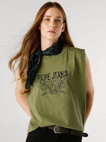 Pepe Jeans Shirt 'Bertha' in Groen
