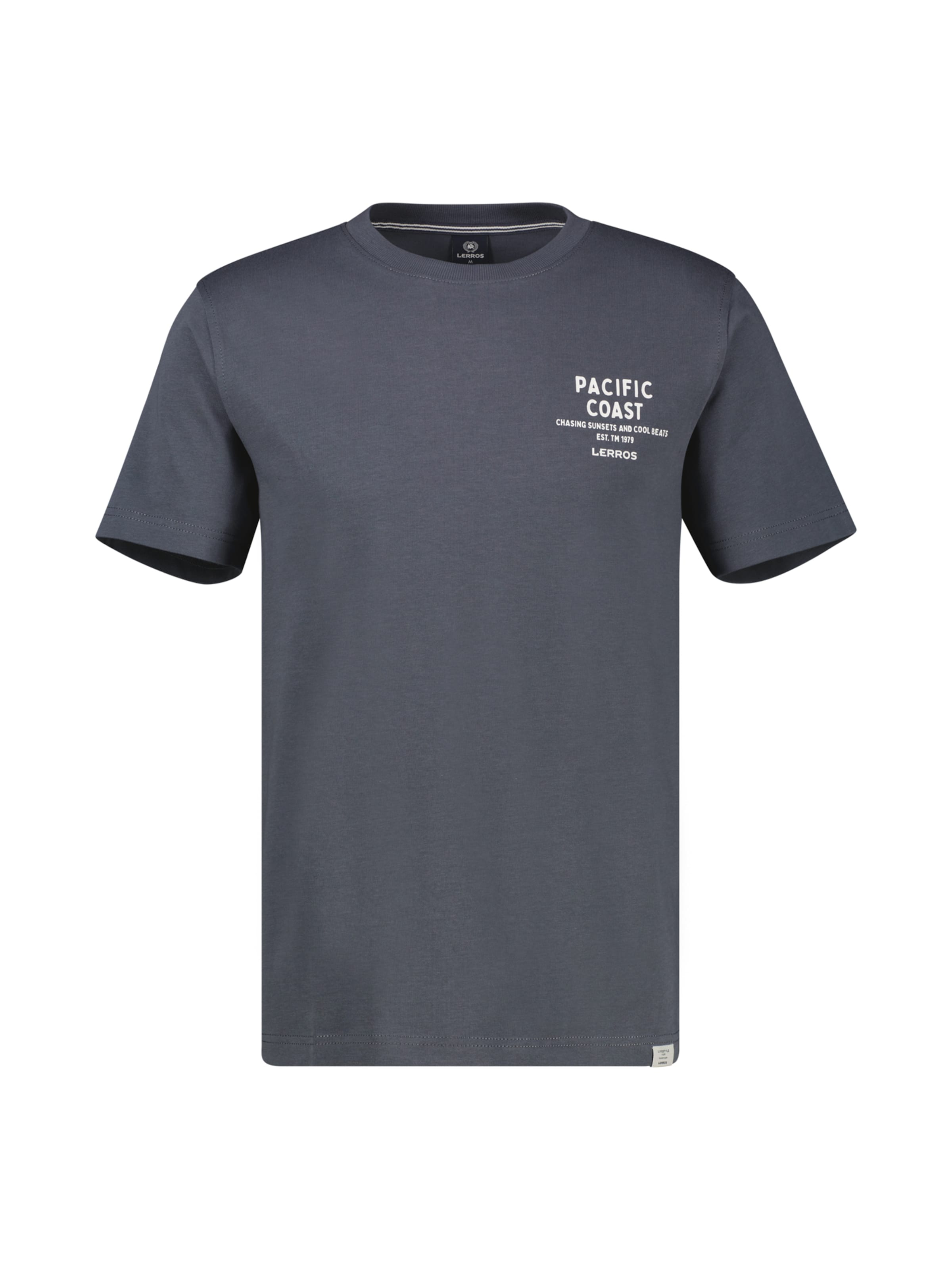 LERROS Shirt in Grijs: voorkant