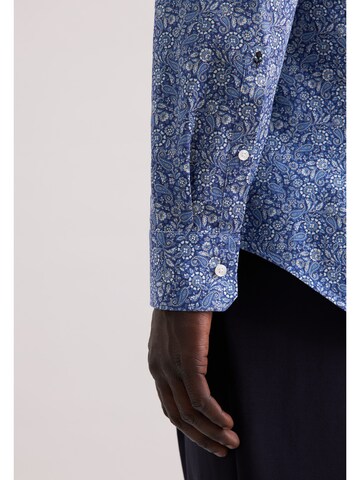 Coupe regular Chemise business SEIDENSTICKER en bleu