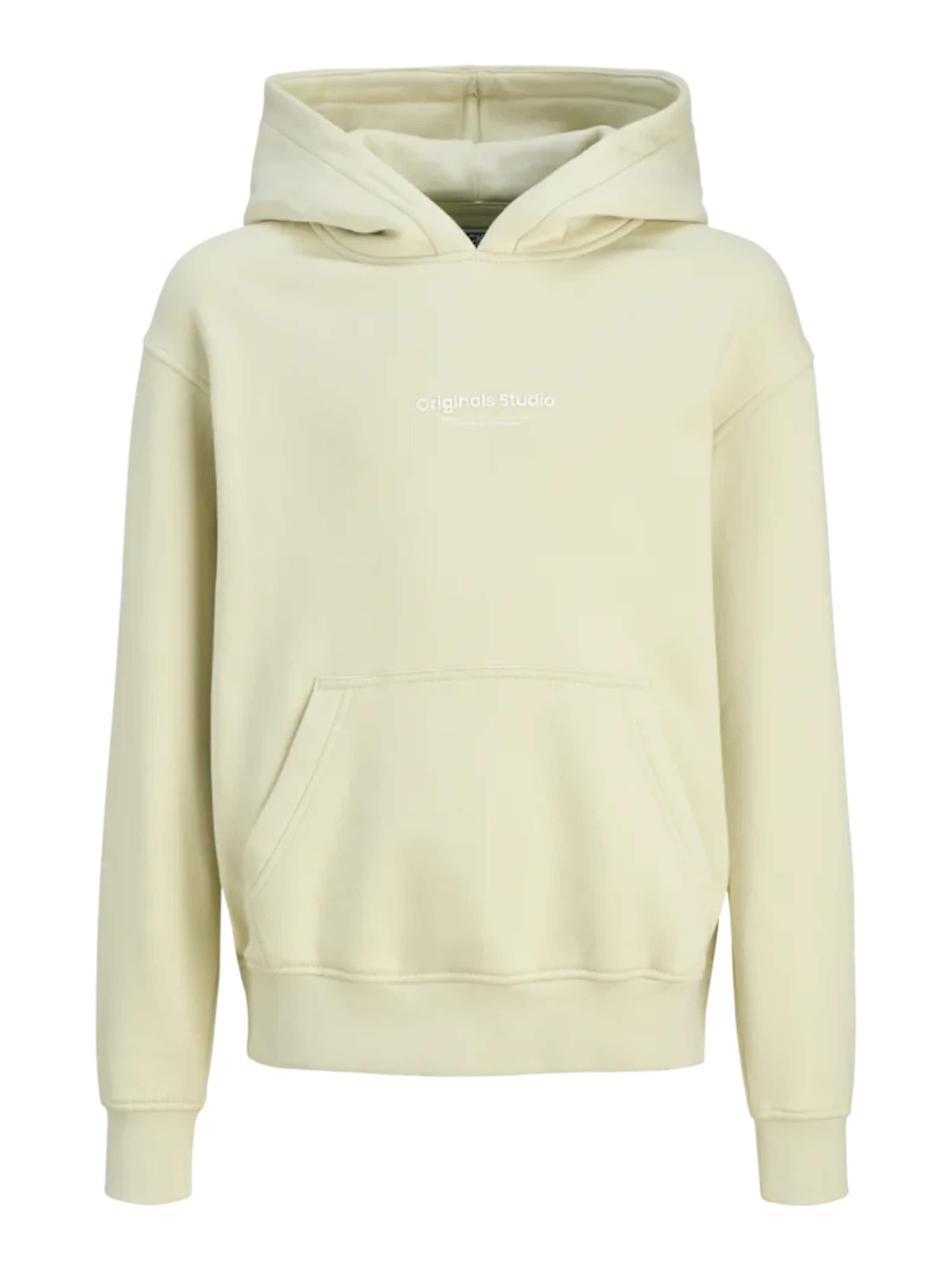 Jack & Jones Junior Sweatshirt 'VESTERBRO' in Yellow: front