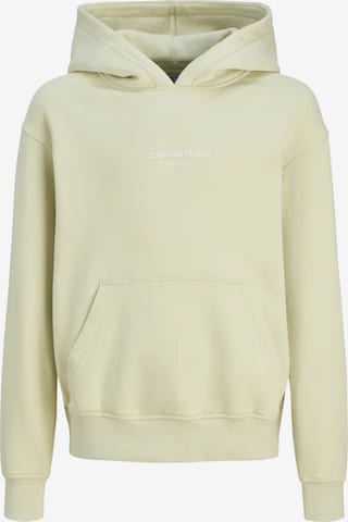 Jack & Jones Junior Collegepaita 'VESTERBRO' värissä keltainen: etupuoli