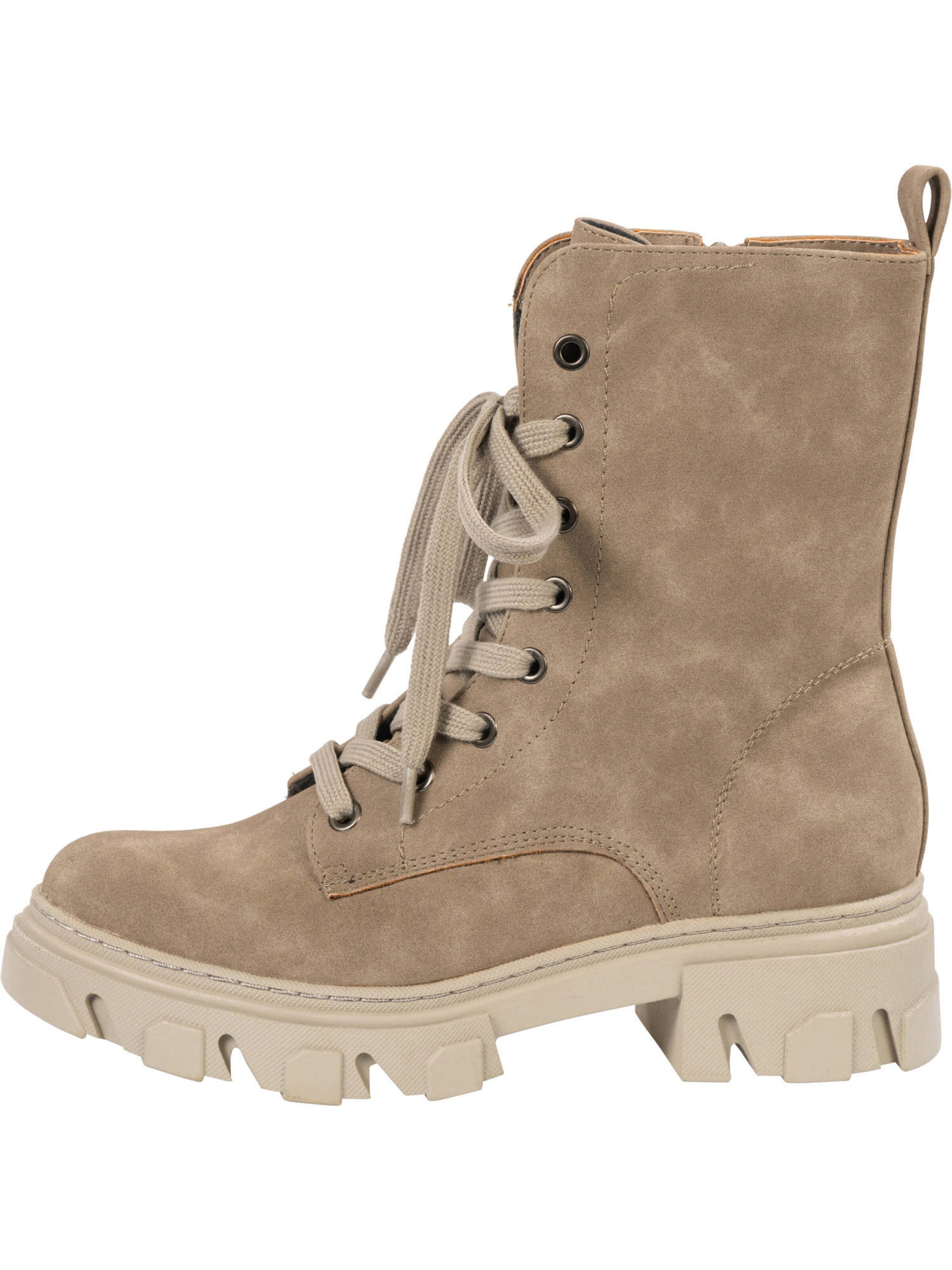 Bottines à lacets 'Lefkada' Palado en beige