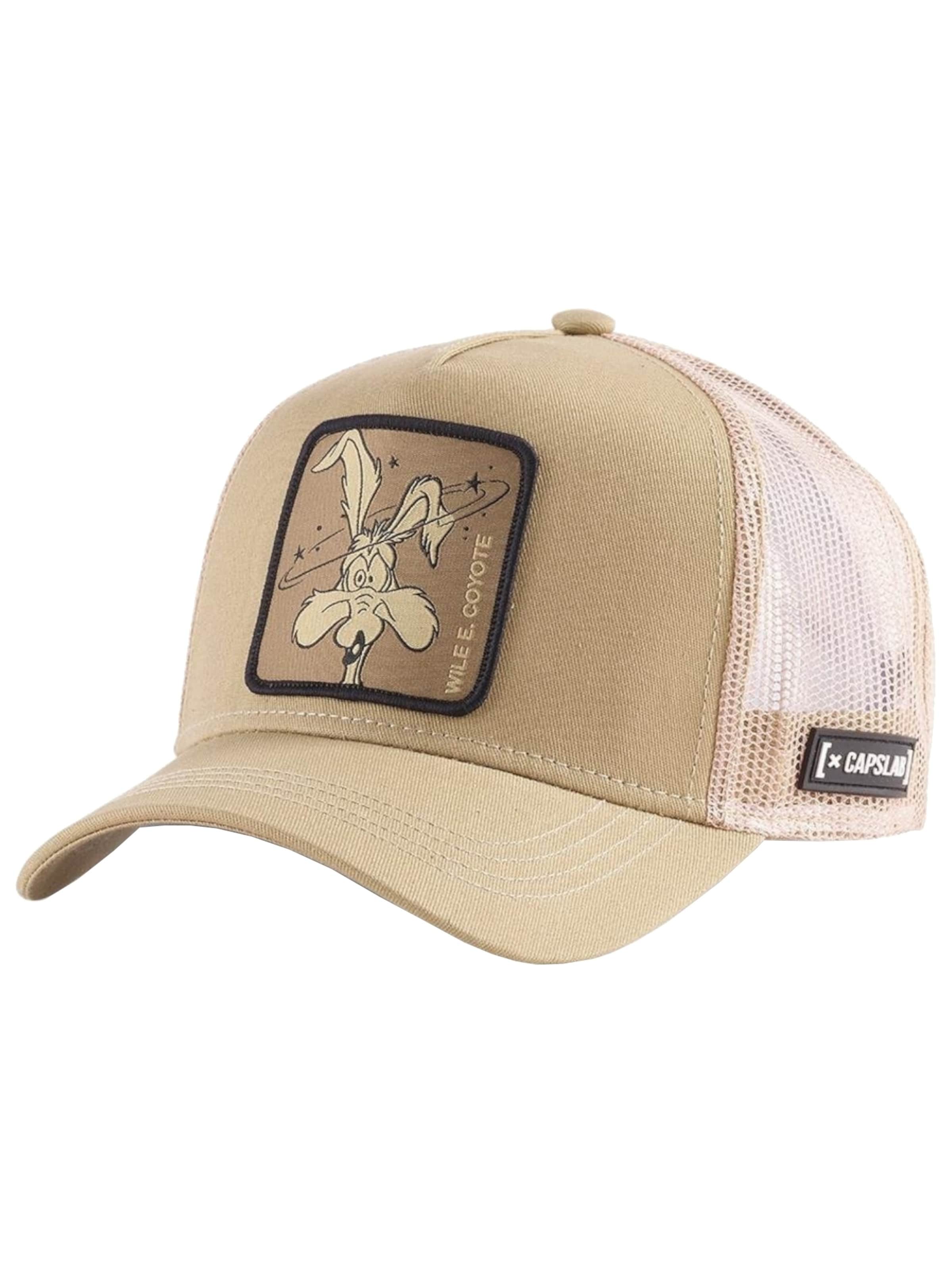 Capslab Cap 'Looney Tunes Daffy Duck' in Brown: front