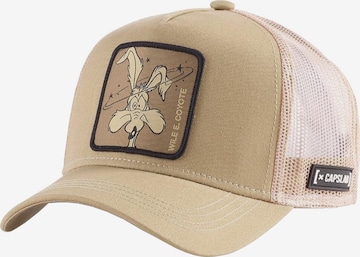 Capslab Cap 'Looney Tunes Daffy Duck' in Braun: Vorderseite