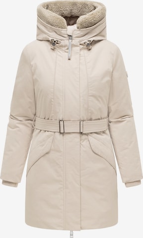 Cappotto invernale 'Calistaa 16' di MARIKOO in beige: frontale