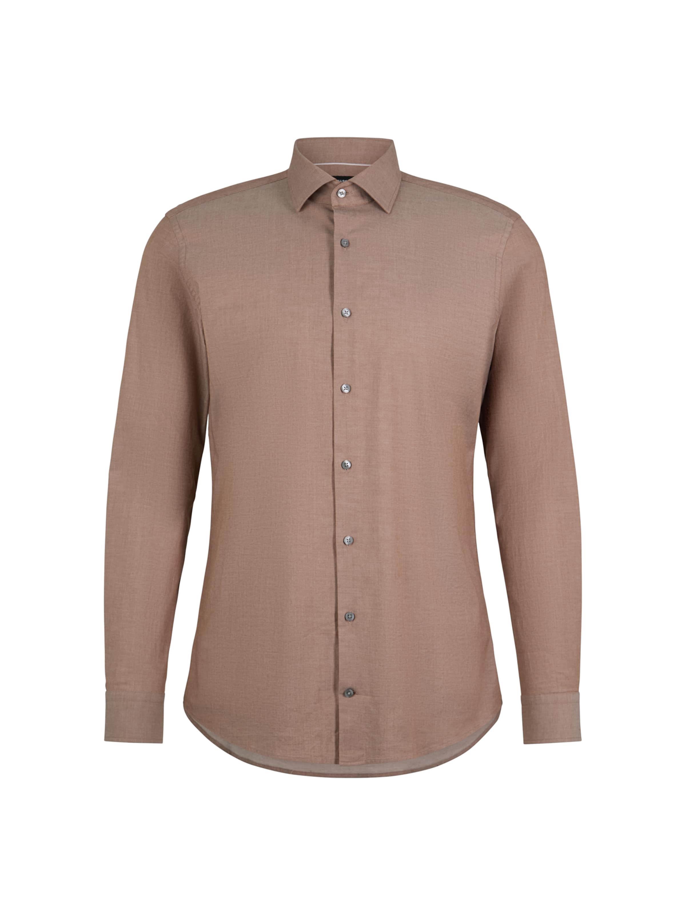 STRELLSON Slim fit Business Shirt in Beige: front