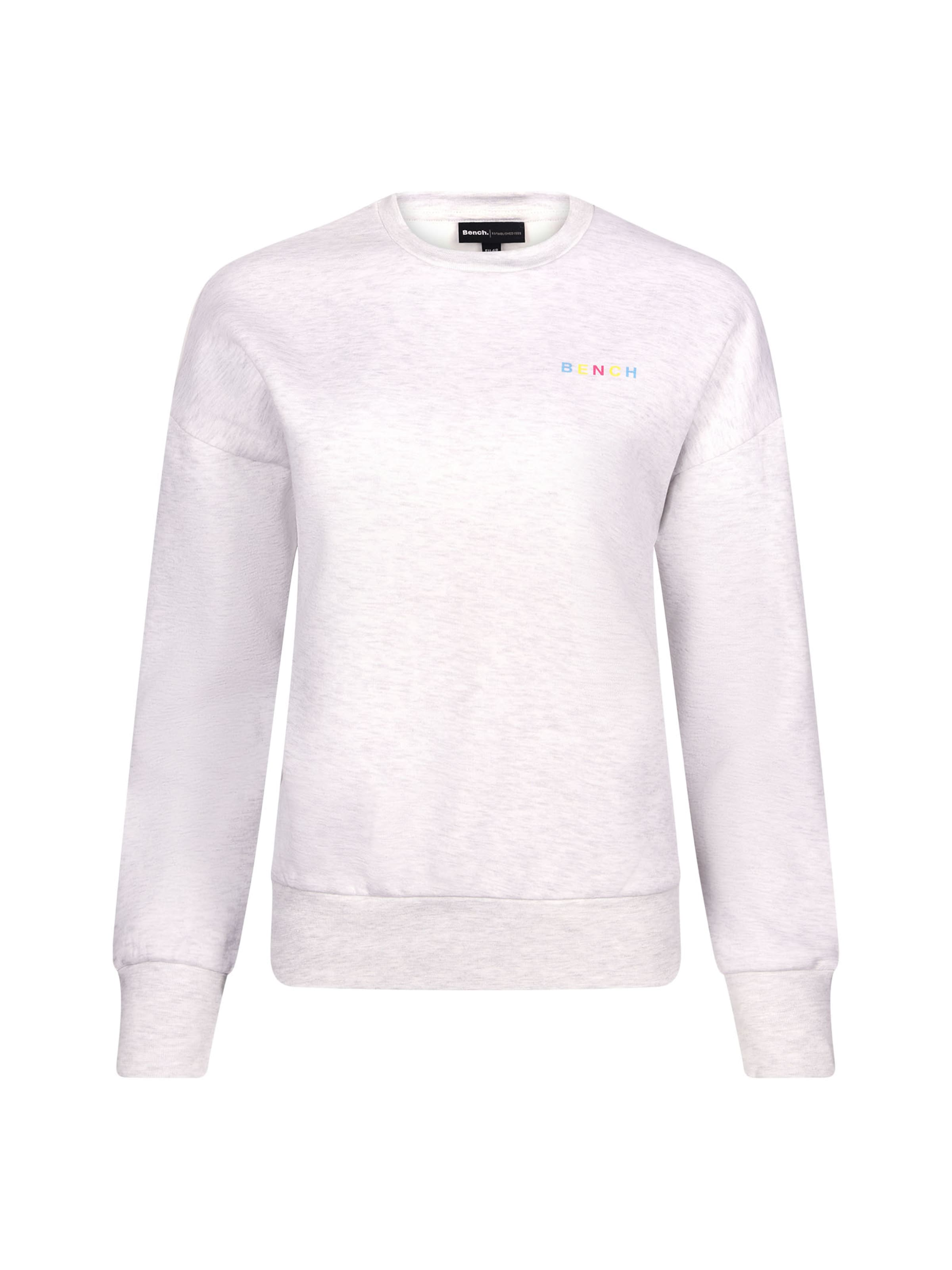 BENCH Sweatshirt in Grau: Vorderseite