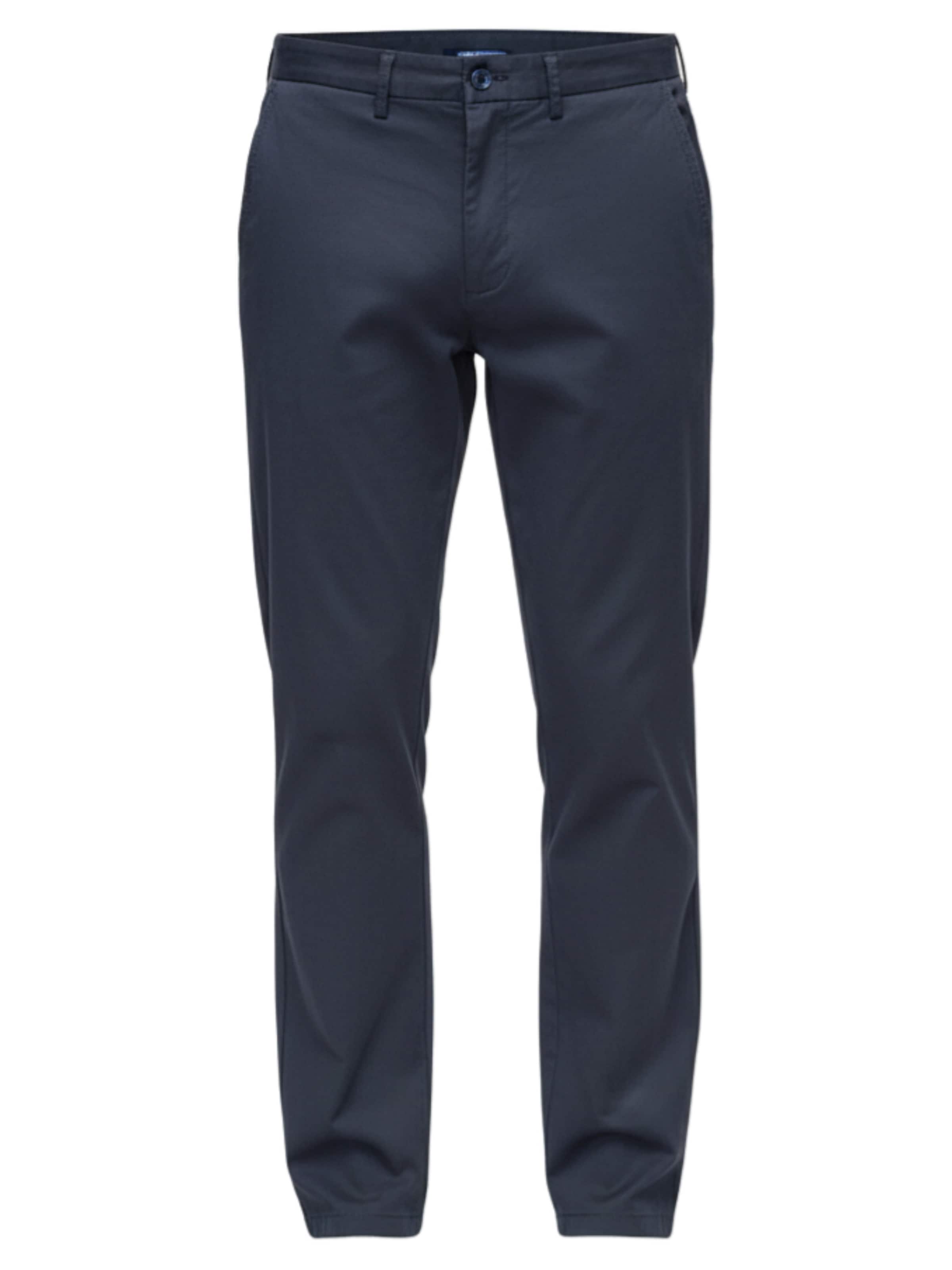 Ombre Chinohose ' OM-PACP-0293' in Blau: Vorderseite