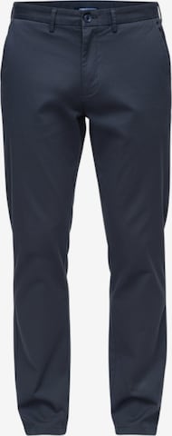 Ombre Chinohose ' OM-PACP-0293' in Blau: Vorderseite