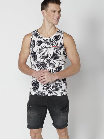 KOROSHI Shirt in Weiß: Vorderseite