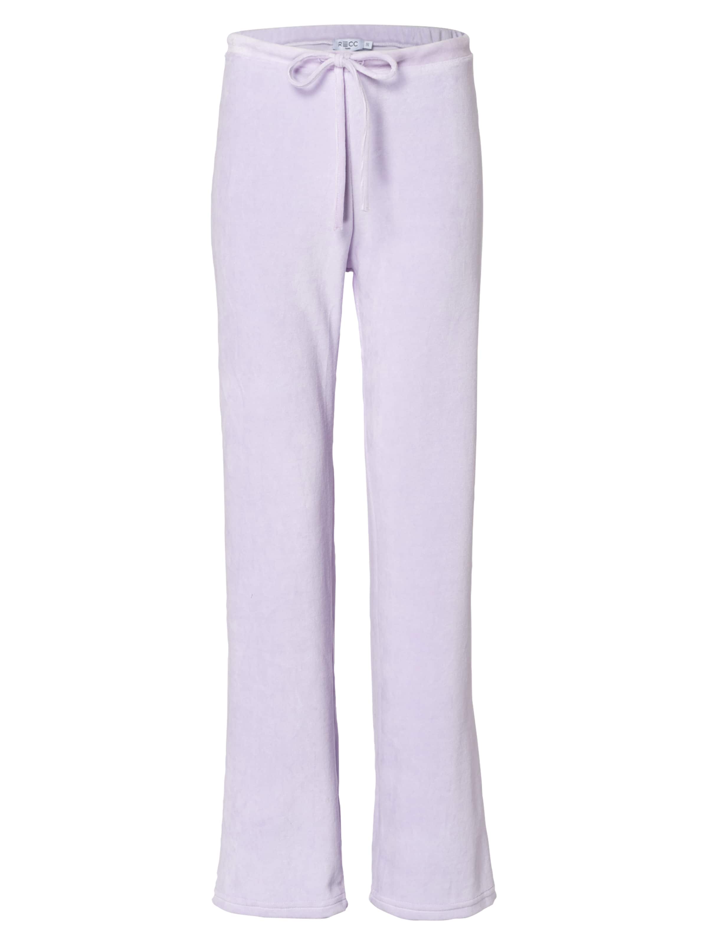 RECC Bootcut Kalhoty 'NINA' – fialová: přední strana