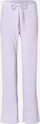 RECC Bootcut Broek 'NINA' in Lila: voorkant