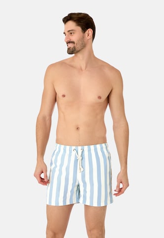 Gassa d'Amante Zwemshorts 'Varigotti' in Blauw: voorkant