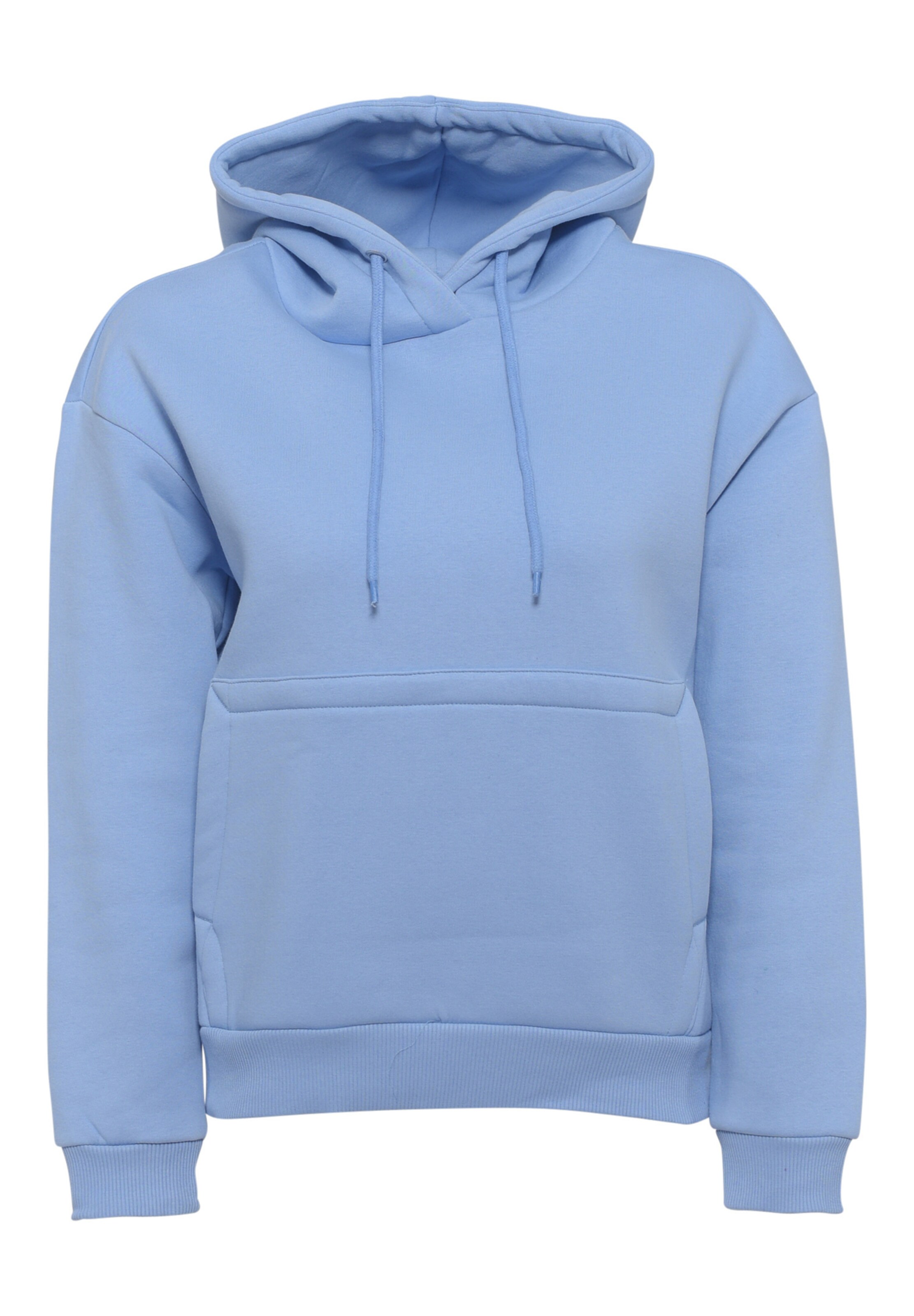 FRESHLIONS Kapuzenpullover 'Balina' in Blau: Vorderseite