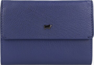 Braun Büffel Wallet 'Anna' in Blue: front