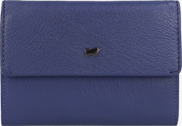 Braun Büffel Wallet 'Anna' in Blue: front