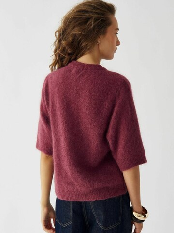 Cardigan ' Kae ' Noella en rouge