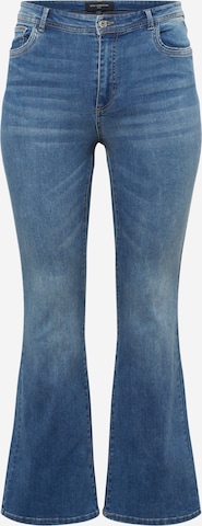 ONLY Carmakoma Flared Jeans 'Sally' in Blue: front