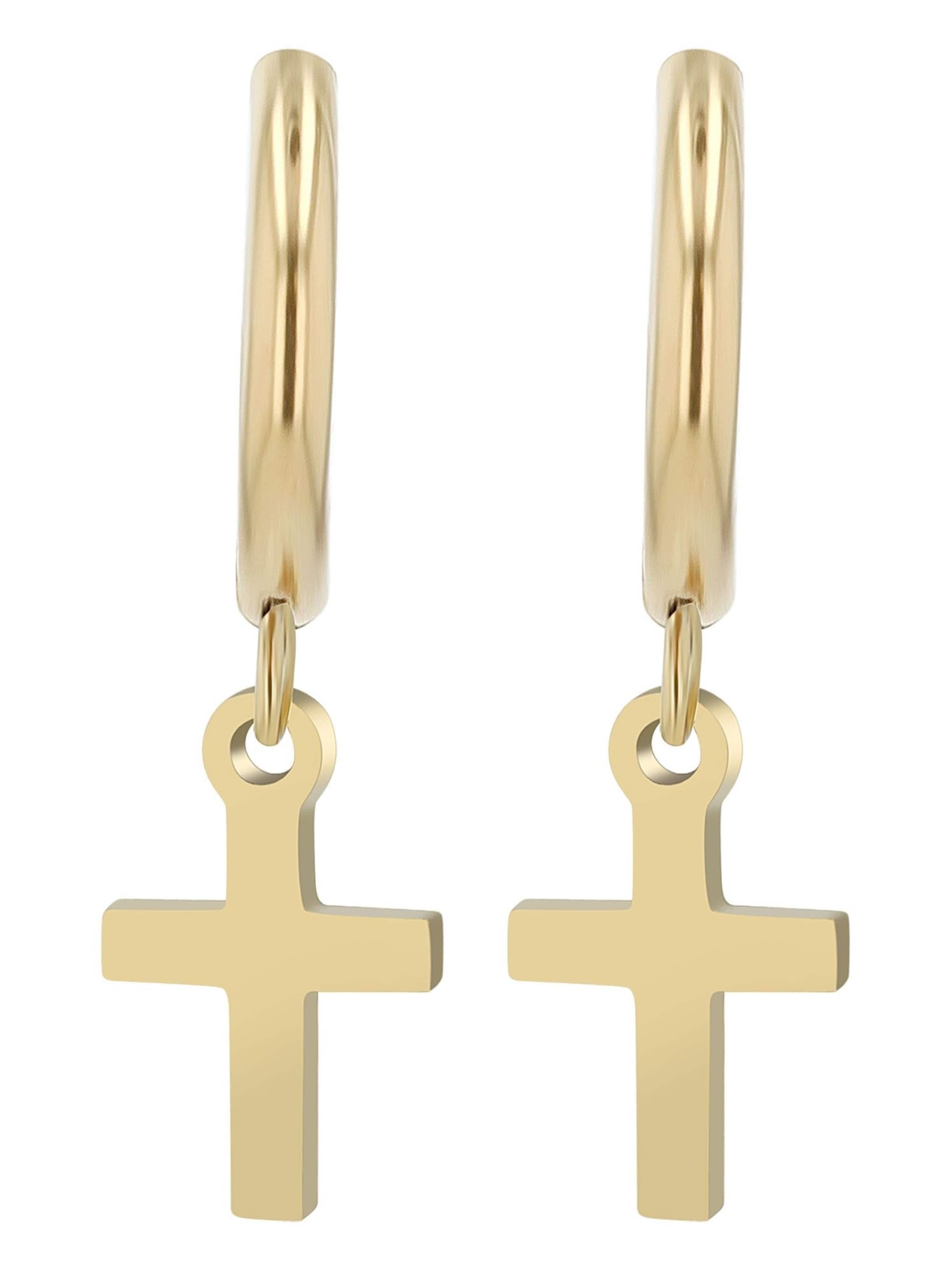 Akzent Earrings 'Duncan, langlebig' in Gold: front