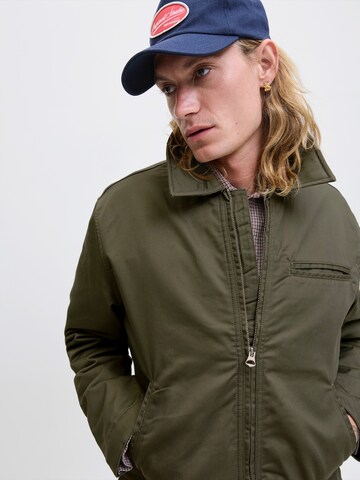 JACK & JONES Átmeneti dzseki 'JORNORREBRO' - zöld
