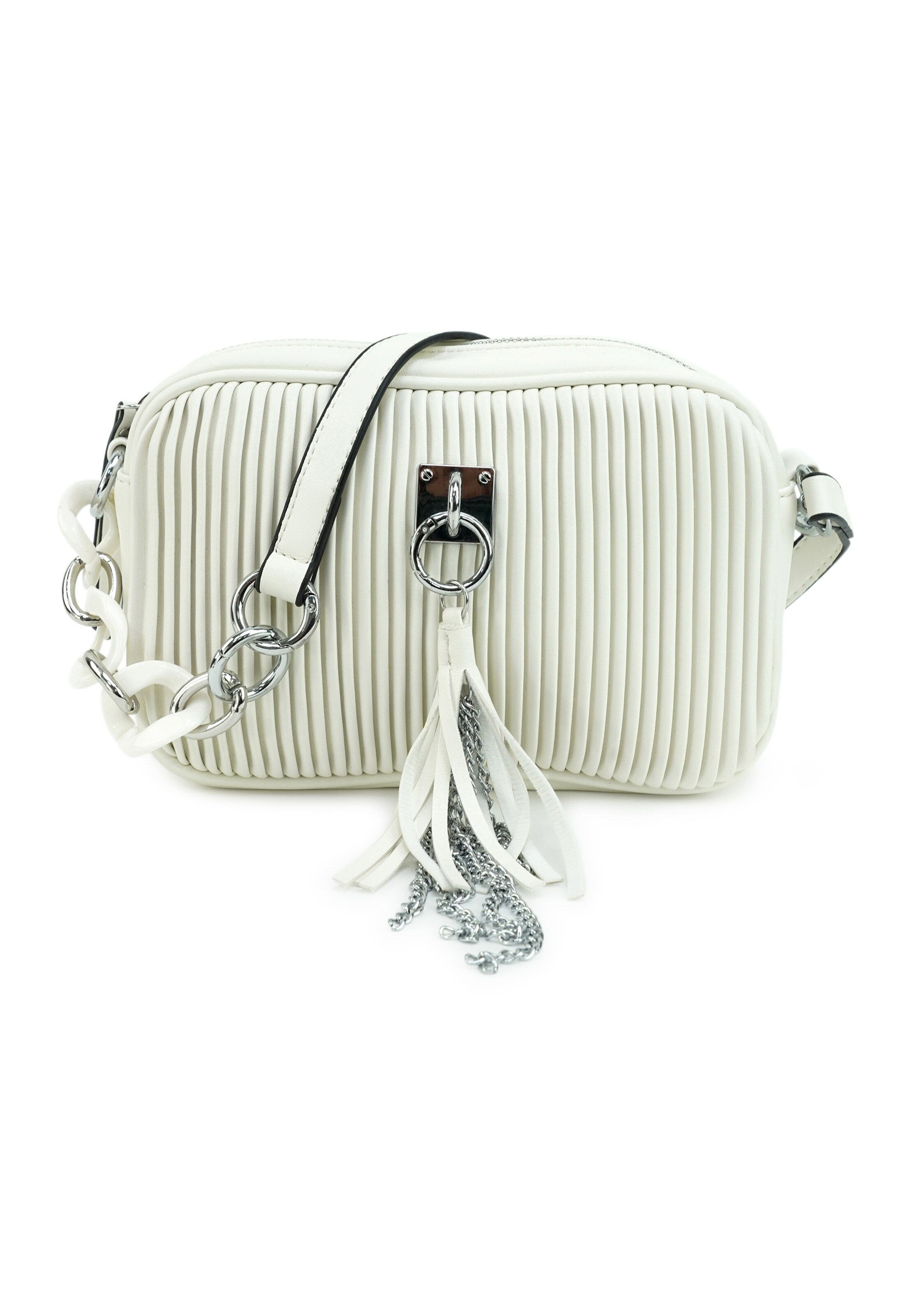 HARPA Schoudertas 'FARIZA' in Wit: voorkant