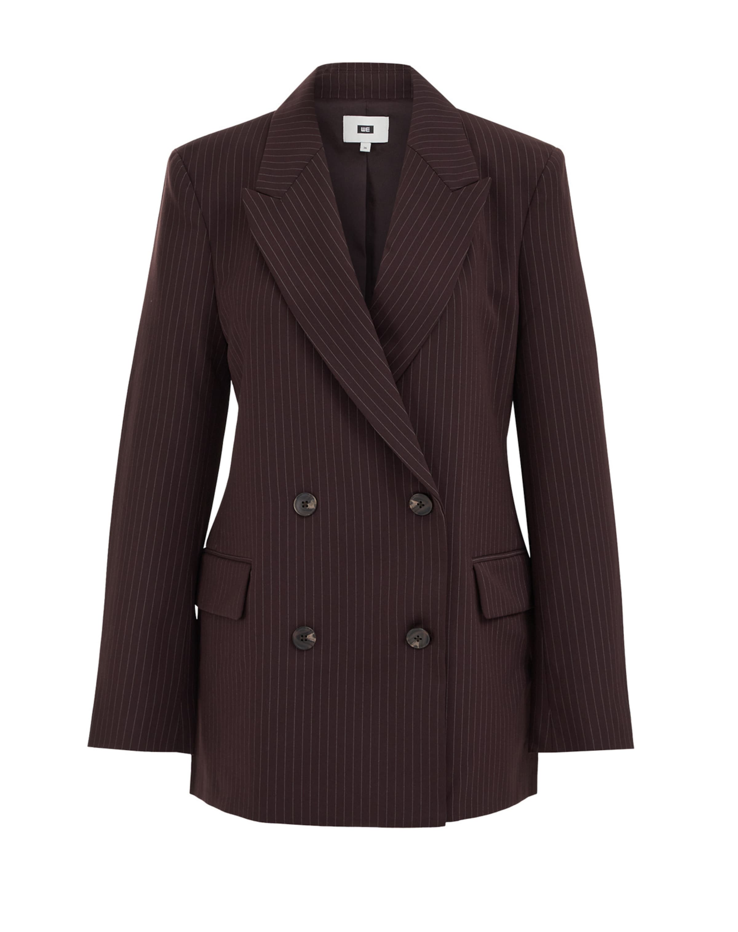 WE Fashion - Blazer en marrón: frente
