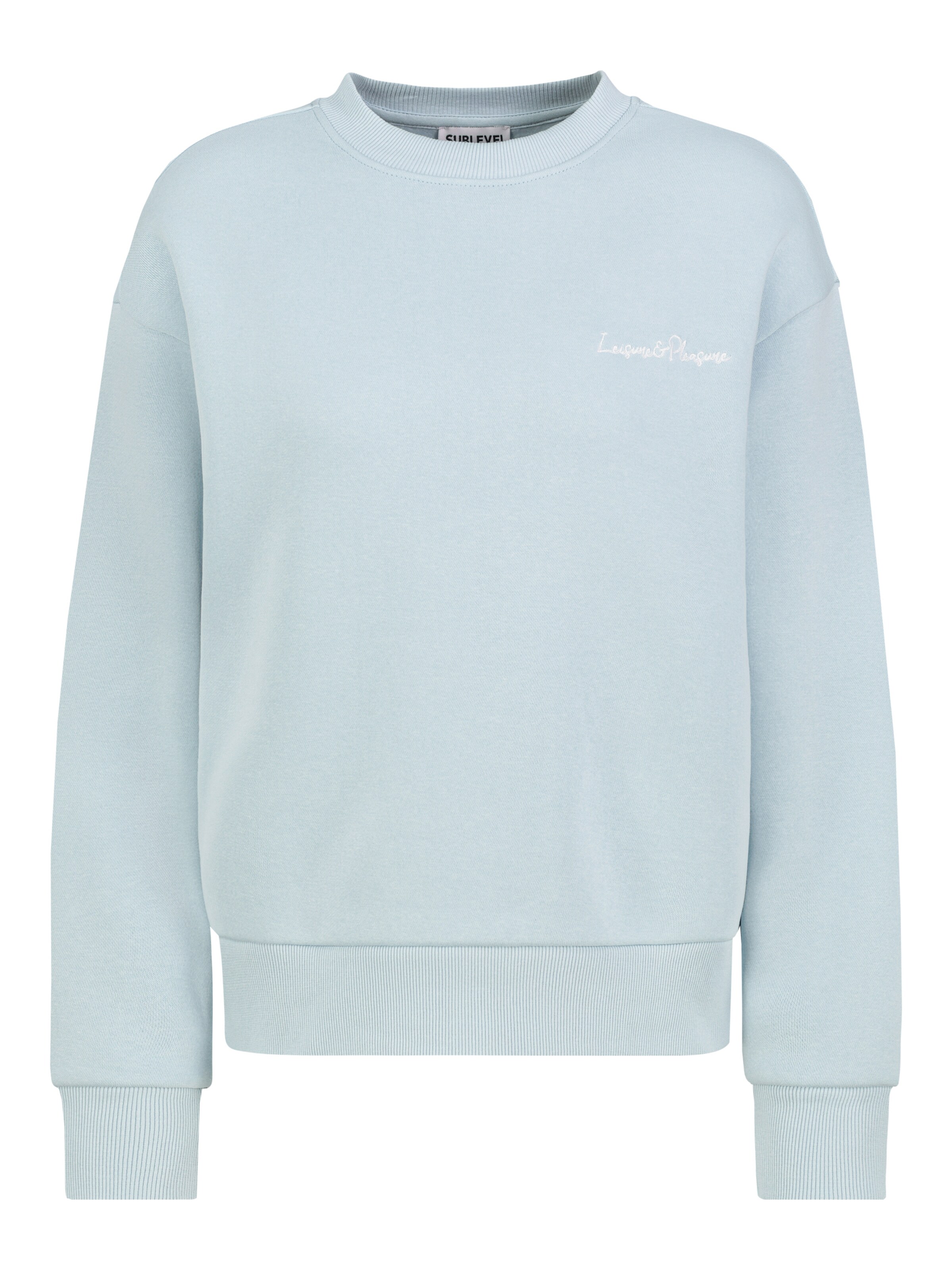 Sublevel Sweatshirt in Beige / Pastel blue, Item view