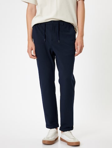 Koton Slim fit Trousers in Blue: front