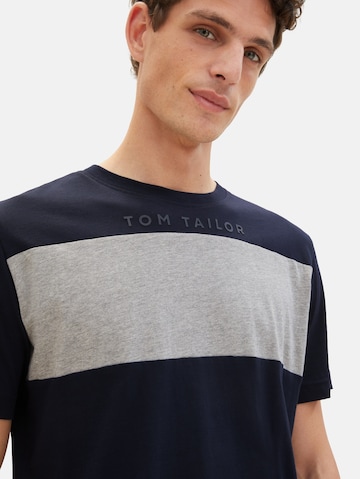 TOM TAILOR قميص بلون أزرق
