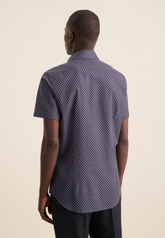 Coupe regular Chemise business 'Smart Essentials' SEIDENSTICKER en bleu