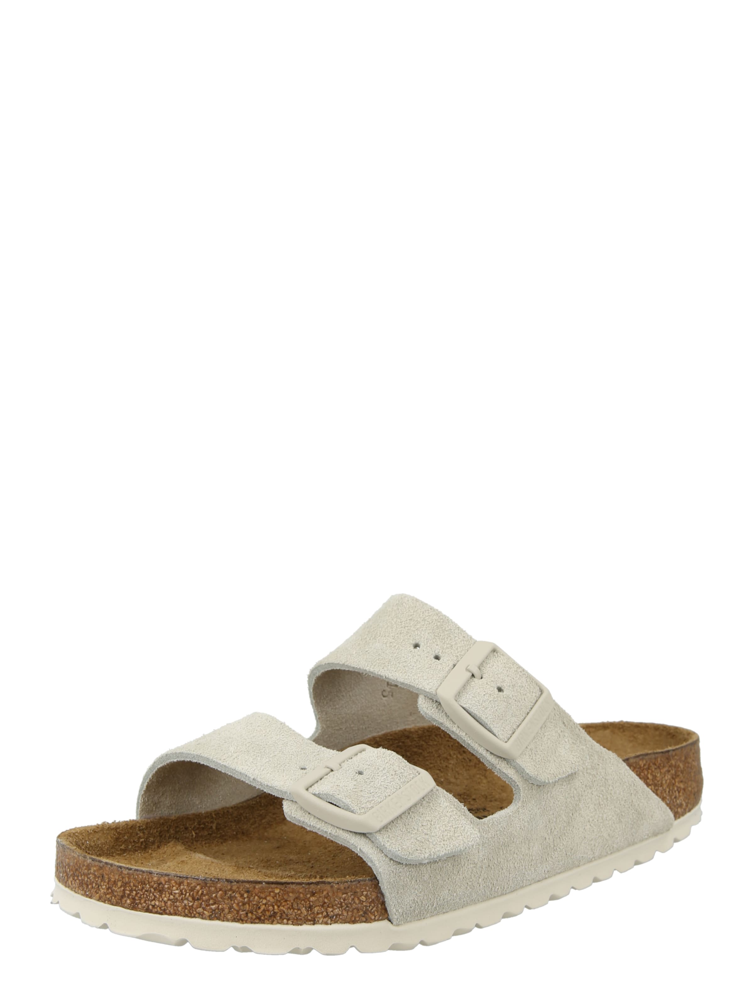 Zoccoletto 'Arizona' di BIRKENSTOCK in beige: frontale