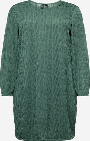 Vero Moda Curve Jurk 'Maia' in Groen: voorkant